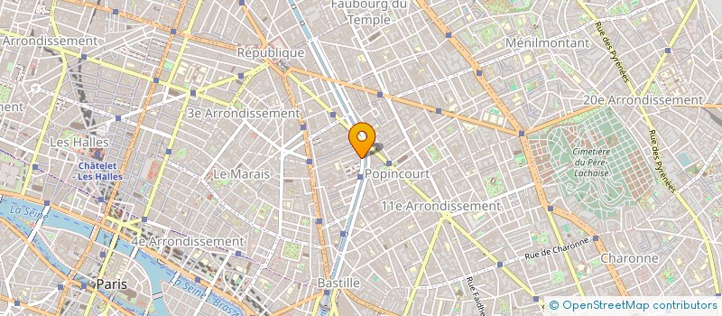 localisation de l'entreprise MADAME SYLVIE SAUVAGNARGUES  PARIS