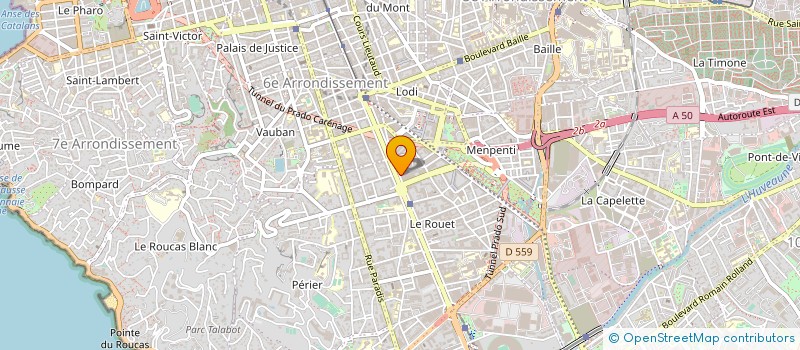 localisation de l'entreprise MADAME SYLVIE SAYEGH  MARSEILLE