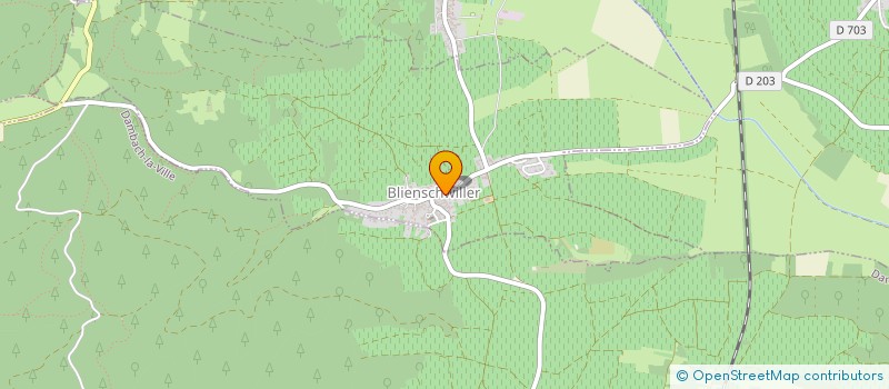 localisation de l'entreprise MADAME SYLVIE SCHAETZEL  BLIENSCHWILLER