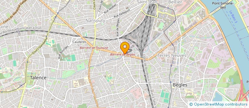 localisation de l'entreprise MADAME SYLVIE SCHAUDEL  BORDEAUX