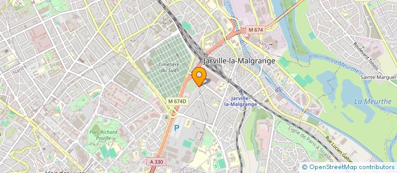 localisation de l'entreprise MADAME SYLVIE SCHMIDT  VANDUVRE-LES-NANCY