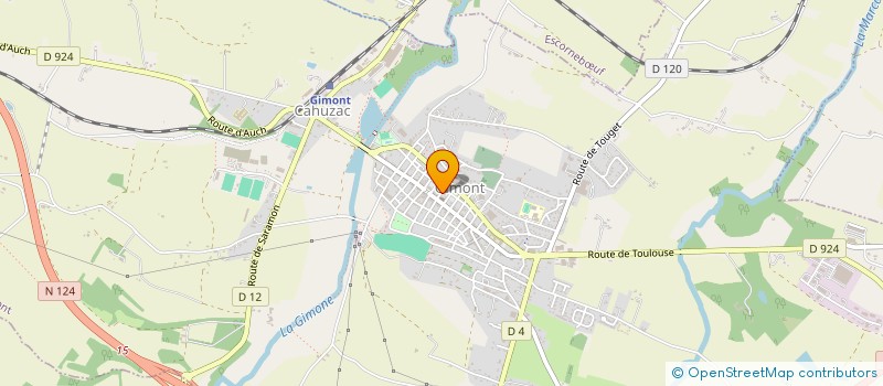 localisation de l'entreprise MADAME SYLVIE SCHOLTUS  GIMONT