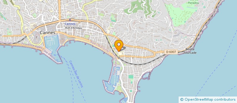 localisation de l'entreprise MADAME SYLVIE SEGUIN à CANNES