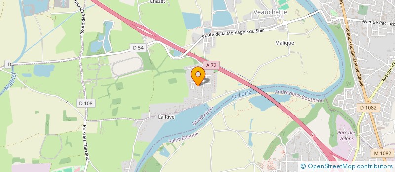 localisation de l'entreprise MADAME SYLVIE SEGURA  VEAUCHETTE