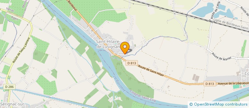 localisation de l'entreprise MADAME SYLVIE SEIXAS  COURBIAC