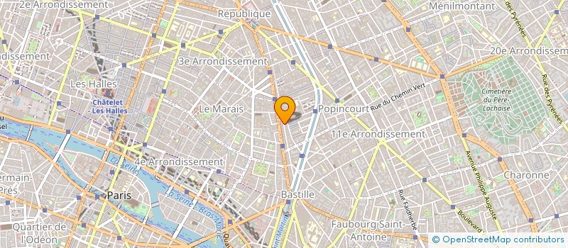 localisation de l'entreprise MADAME SYLVIE SELLAM  PARIS