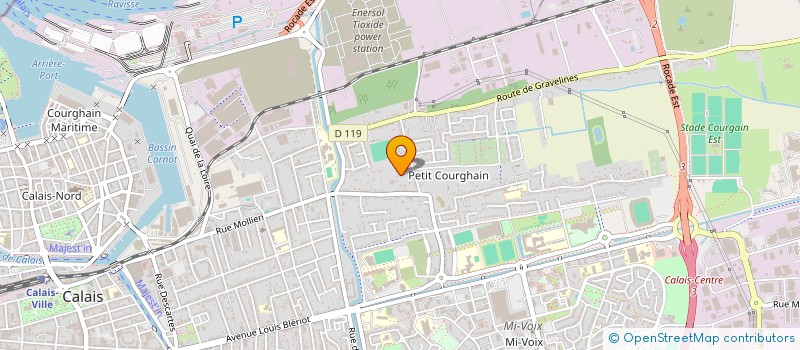 localisation de l'entreprise MADAME SYLVIE SELVA  CALAIS