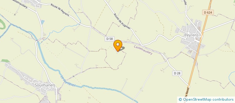 localisation de l'entreprise MADAME SYLVIE SEMENOU  SOUILHE