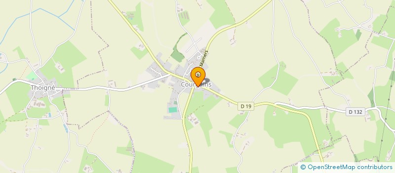 localisation de l'entreprise MADAME SYLVIE SEMOND  COURGAINS