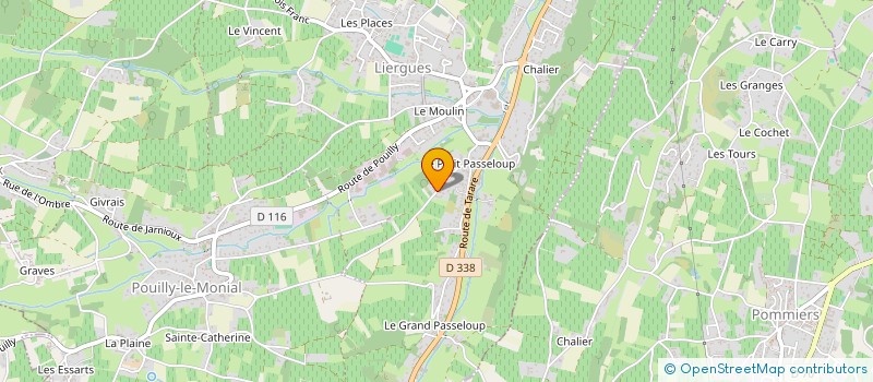 localisation de l'entreprise MADAME SYLVIE SEON  PORTE DES PIERRES DOREES