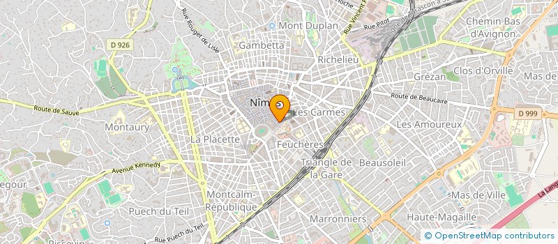 localisation de l'entreprise MADAME SYLVIE SERGENT  NIMES