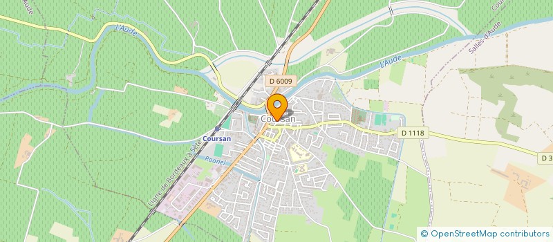 localisation de l'entreprise MADAME SYLVIE SERRET  COURSAN