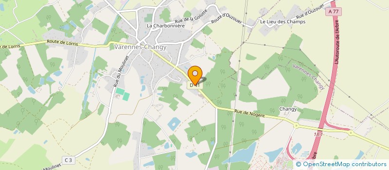 localisation de l'entreprise MADAME SYLVIE SERRIERE à PRESSIGNY-LES-PINS