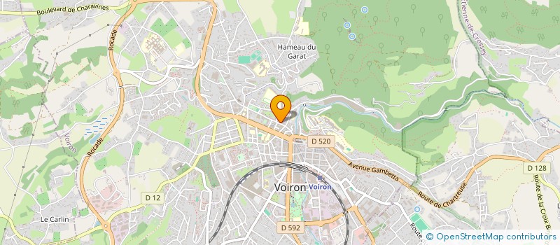 localisation de l'entreprise MADAME SYLVIE SERS à VOIRON