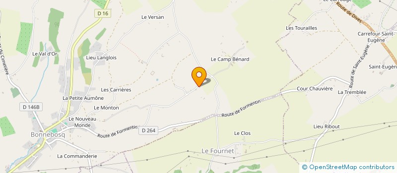 localisation de l'entreprise MADAME SYLVIE SEVESTRE  MANERBE