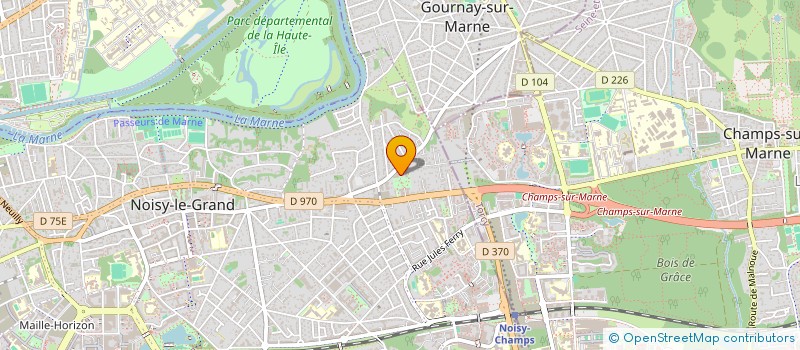 localisation de l'entreprise MADAME SYLVIE SEYNABOU MENDY  NOISY-LE-GRAND