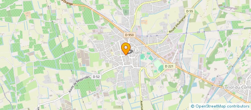 localisation de l'entreprise MADAME SYLVIE SICARD à SARRIANS