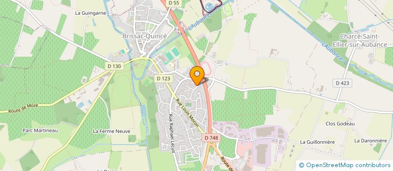 localisation de l'entreprise MADAME SYLVIE SIGOGNE  BRISSAC LOIRE AUBANCE