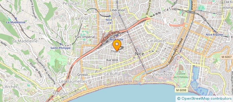 localisation de l'entreprise MADAME SYLVIE SILOV à NICE