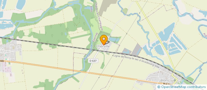 localisation de l'entreprise MADAME SYLVIE SIMON  CHERVILLE