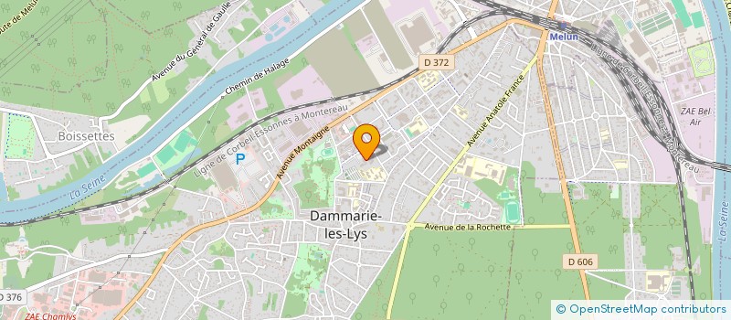 localisation de l'entreprise MADAME SYLVIE SINIVASSIN à DAMMARIE-LES-LYS