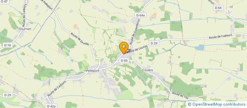 localisation de l'entreprise MADAME SYLVIE SIRVEN  PELLEPORT