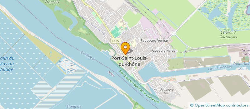 localisation de l'entreprise MADAME SYLVIE SOAVI à PORT-SAINT-LOUIS-DU-RHONE