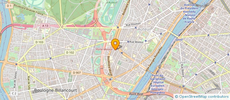 localisation de l'entreprise MADAME SYLVIE SODOYER  PARIS