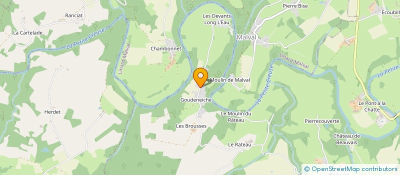 localisation de l'entreprise MADAME SYLVIE SOISMIER à BONNAT