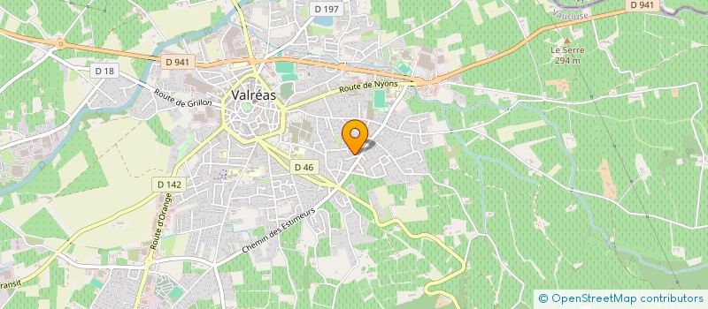 localisation de l'entreprise MADAME SYLVIE SOLER à VALREAS