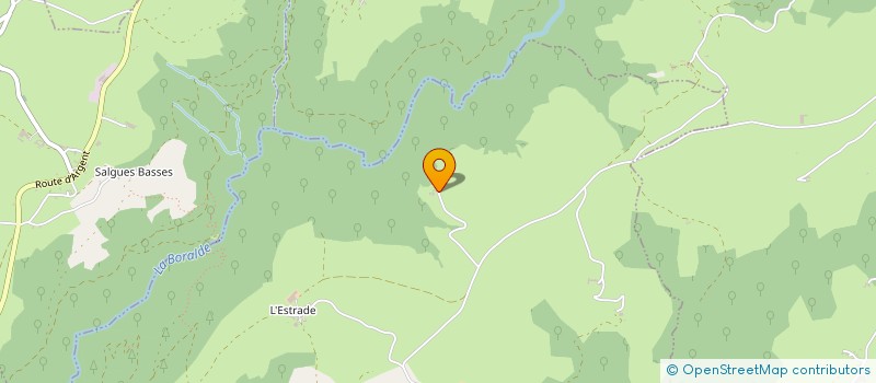 localisation de l'entreprise MADAME SYLVIE SOLIGNAC  ESPALION