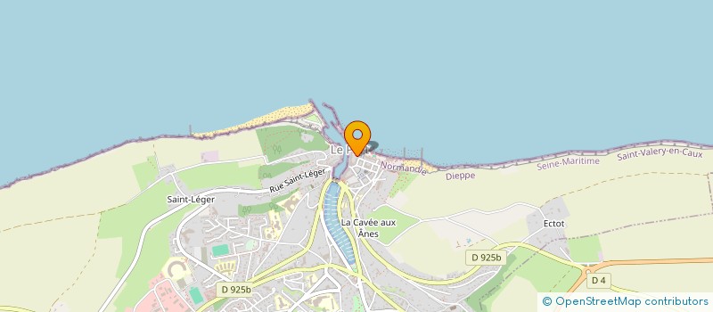 localisation de l'entreprise MADAME SYLVIE SOREL  SAINT-VALERY-EN-CAUX