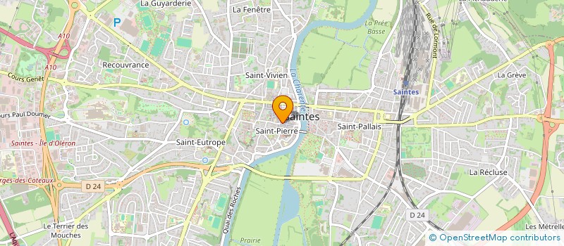 localisation de l'entreprise MADAME SYLVIE SOUDAIS à SAINTES