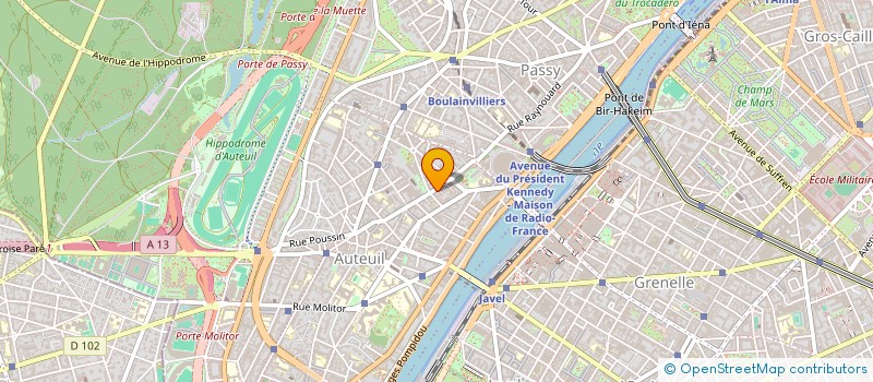 localisation de l'entreprise MADAME SYLVIE SOULACROUP  PARIS