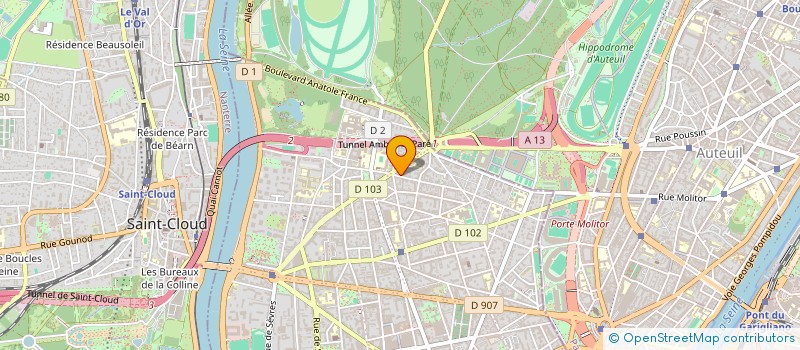 localisation de l'entreprise MADAME SYLVIE STABENRATH à BOULOGNE-BILLANCOURT