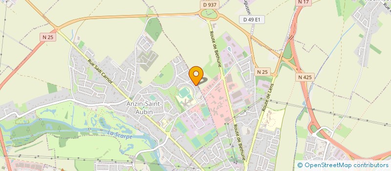 localisation de l'entreprise MADAME SYLVIE STECYNA  ANZIN-SAINT-AUBIN