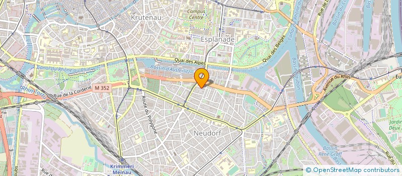 localisation de l'entreprise MADAME SYLVIE STELLMACHER à STRASBOURG