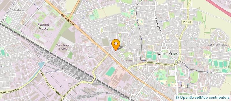 localisation de l'entreprise MADAME SYLVIE STURMA  SAINT-PRIEST