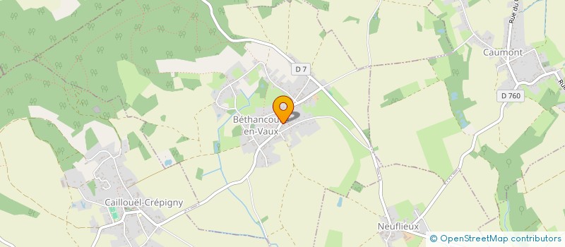 localisation de l'entreprise MADAME SYLVIE SWAENEPOEL à BETHANCOURT-EN-VAUX