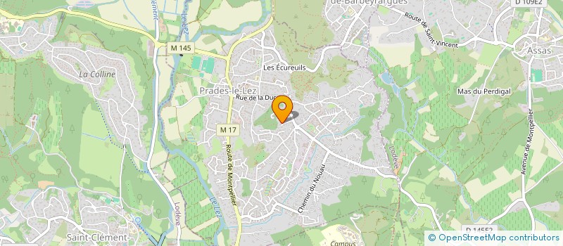 localisation de l'entreprise MADAME SYLVIE TAGLANG à PRADES-LE-LEZ