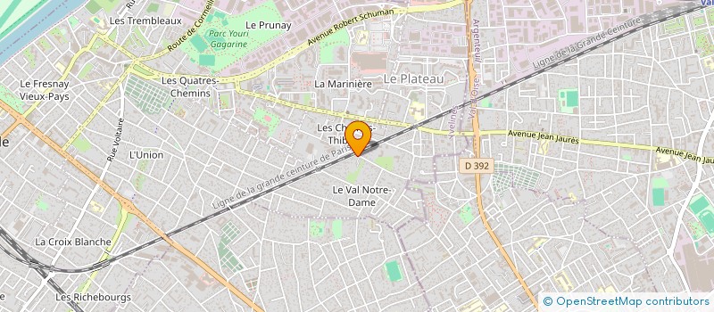 localisation de l'entreprise MADAME SYLVIE TALLEUX à SARTROUVILLE