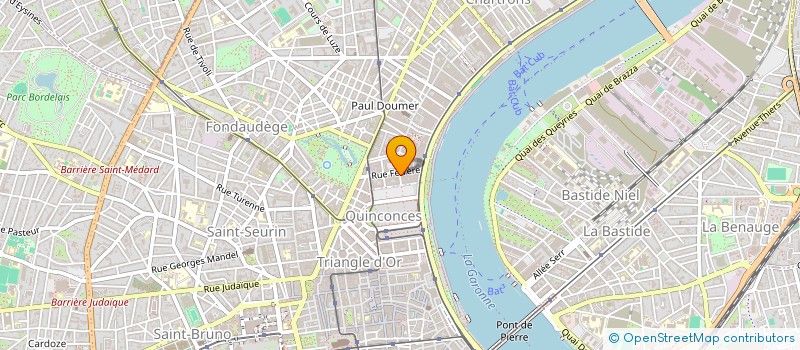 localisation de l'entreprise MADAME SYLVIE TARDY à BORDEAUX
