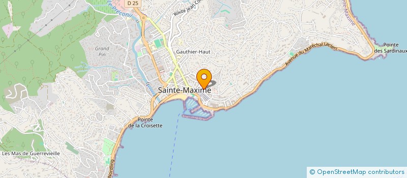 localisation de l'entreprise MADAME SYLVIE TAVITIAN à SAINTE-MAXIME