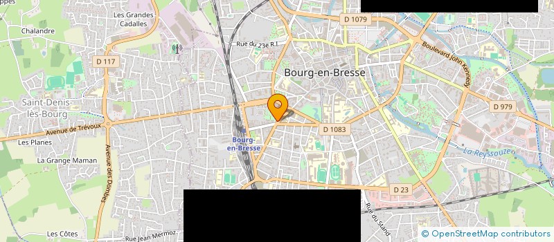 localisation de l'entreprise MADAME SYLVIE TEISSEIRE à BOURG-EN-BRESSE