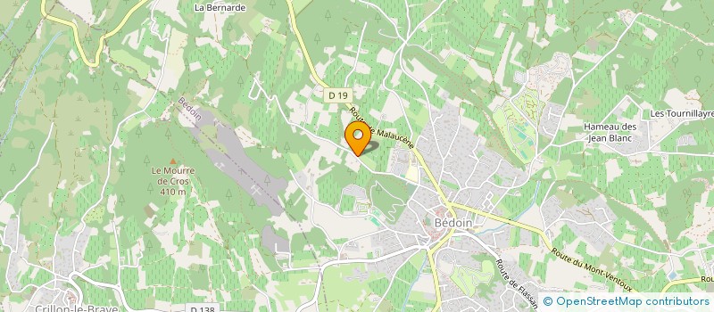 localisation de l'entreprise MADAME SYLVIE TENZA  BEDOIN