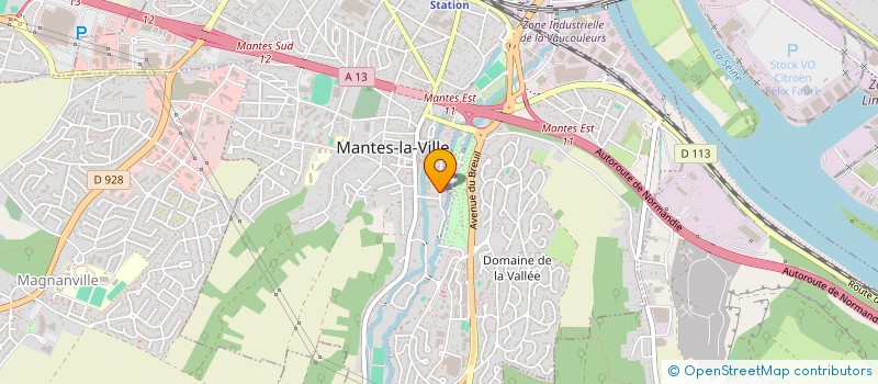 localisation de l'entreprise MADAME SYLVIE TERRADE  MANTES-LA-VILLE