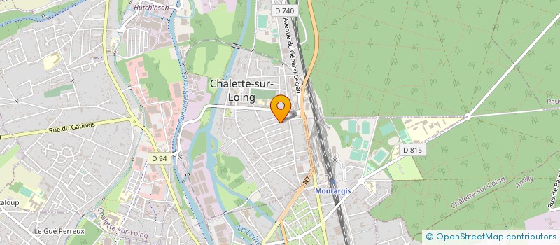 localisation de l'entreprise MADAME SYLVIE TERRASSON à CHALETTE-SUR-LOING