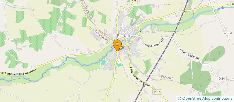 localisation de l'entreprise MADAME SYLVIE TESSON  COTEAUX-DU-BLANZACAIS