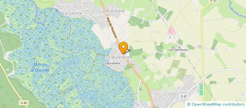 localisation de l'entreprise MADAME SYLVIE TETAUD  L'ILE-D'OLONNE