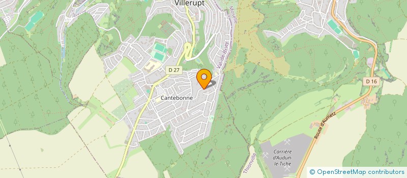 localisation de l'entreprise MADAME SYLVIE TEWES  VILLERUPT